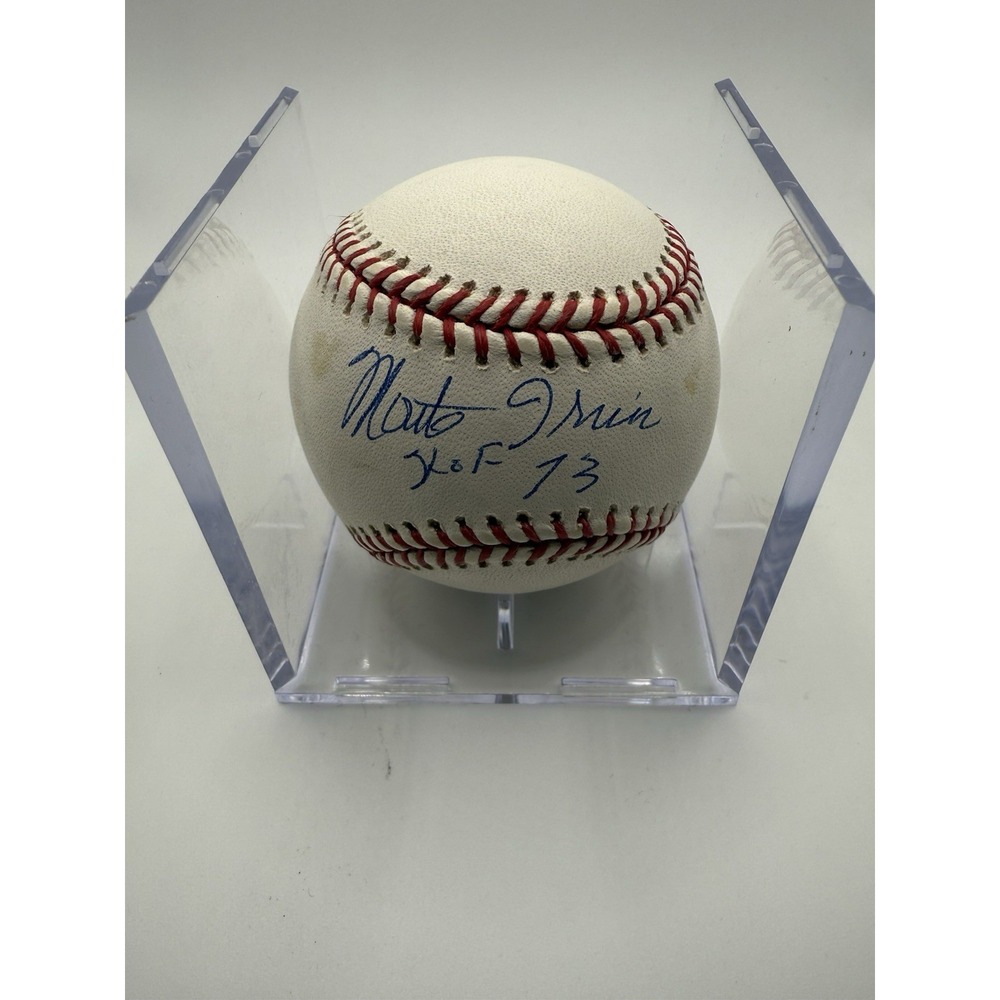 Monte Irvin Signed HOF 73 Official National League MLB Baseball Autograph